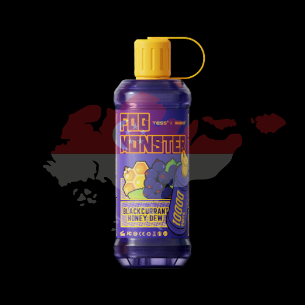 fog-monster-10k-blackcurrant-honeydew-vape-sg