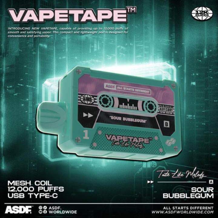 vapetape-12000-puffs-sour-bubblegum