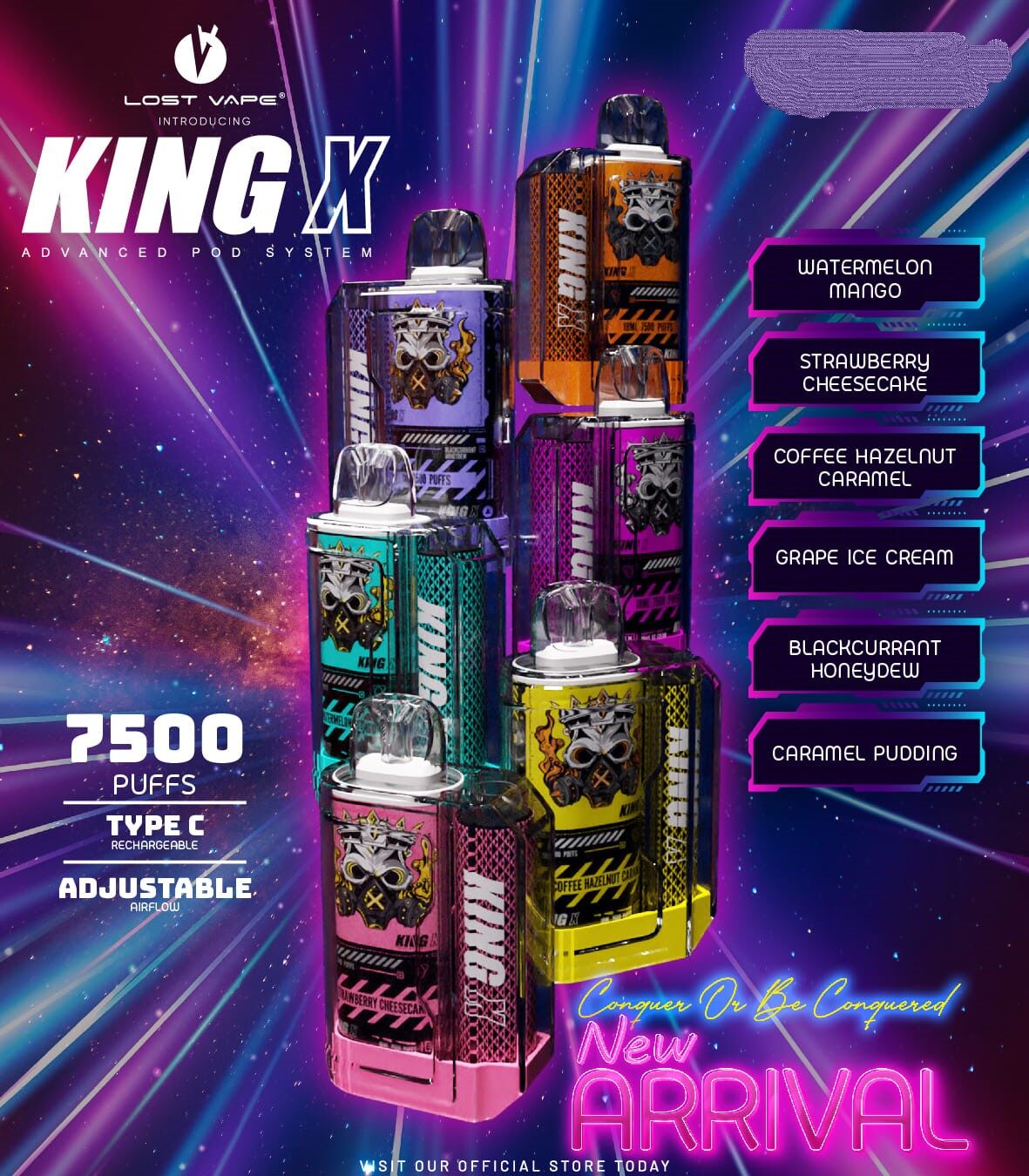 king-x-7500-puffs